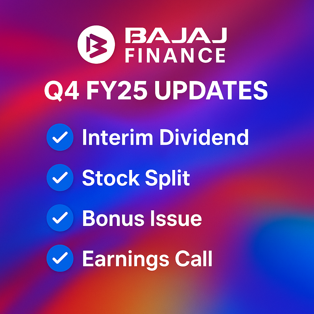 Bajaj Finance FY25 Earnings Update | Major Investor Announcements 🚨